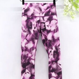 Lululemon wunder under luxtreme blush and alpine leggings size 4 EUC